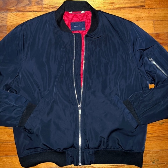 Zara Other - Zara man bomber flight jacket